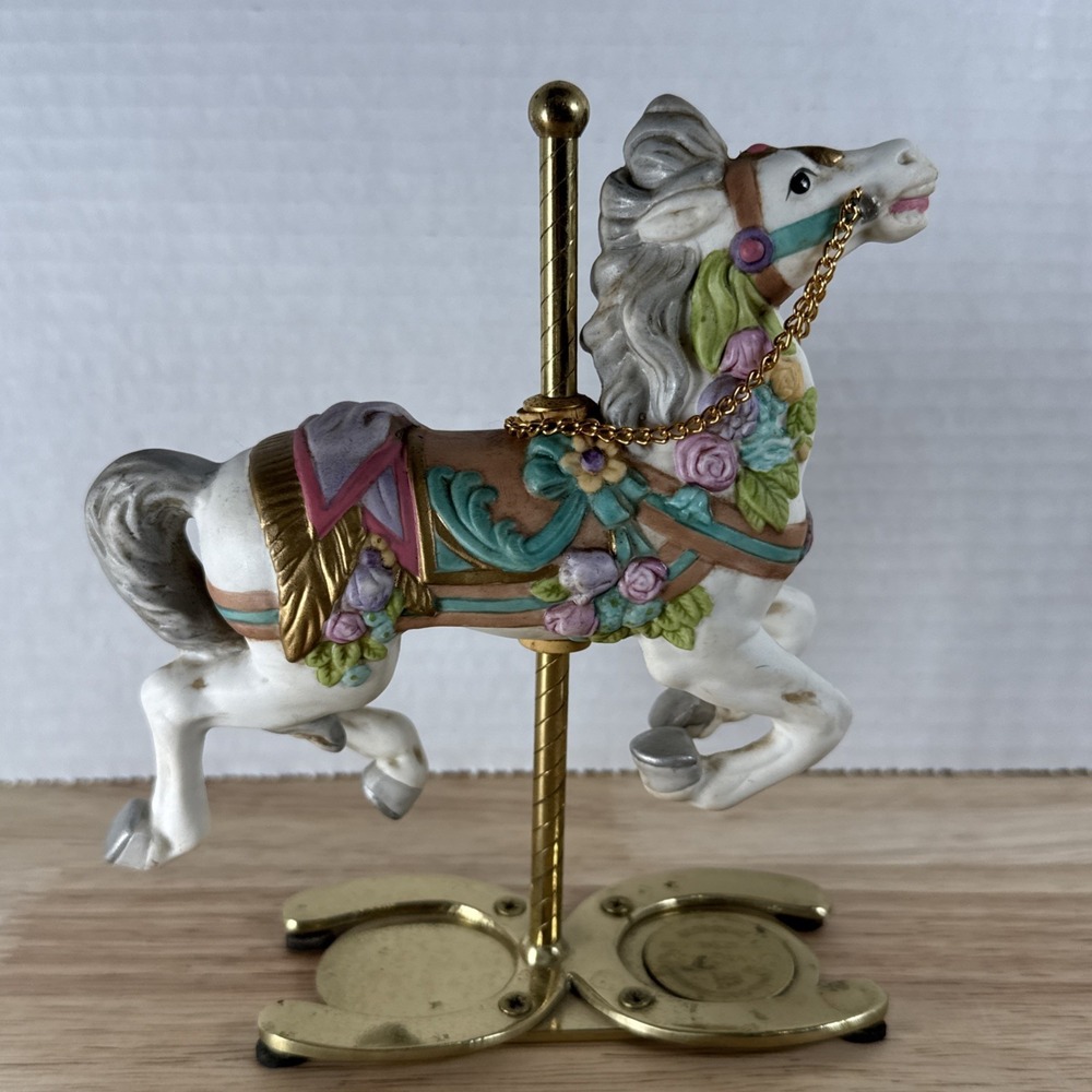 The American Carousel Horse Figurine - Collector's Society Edition Signed